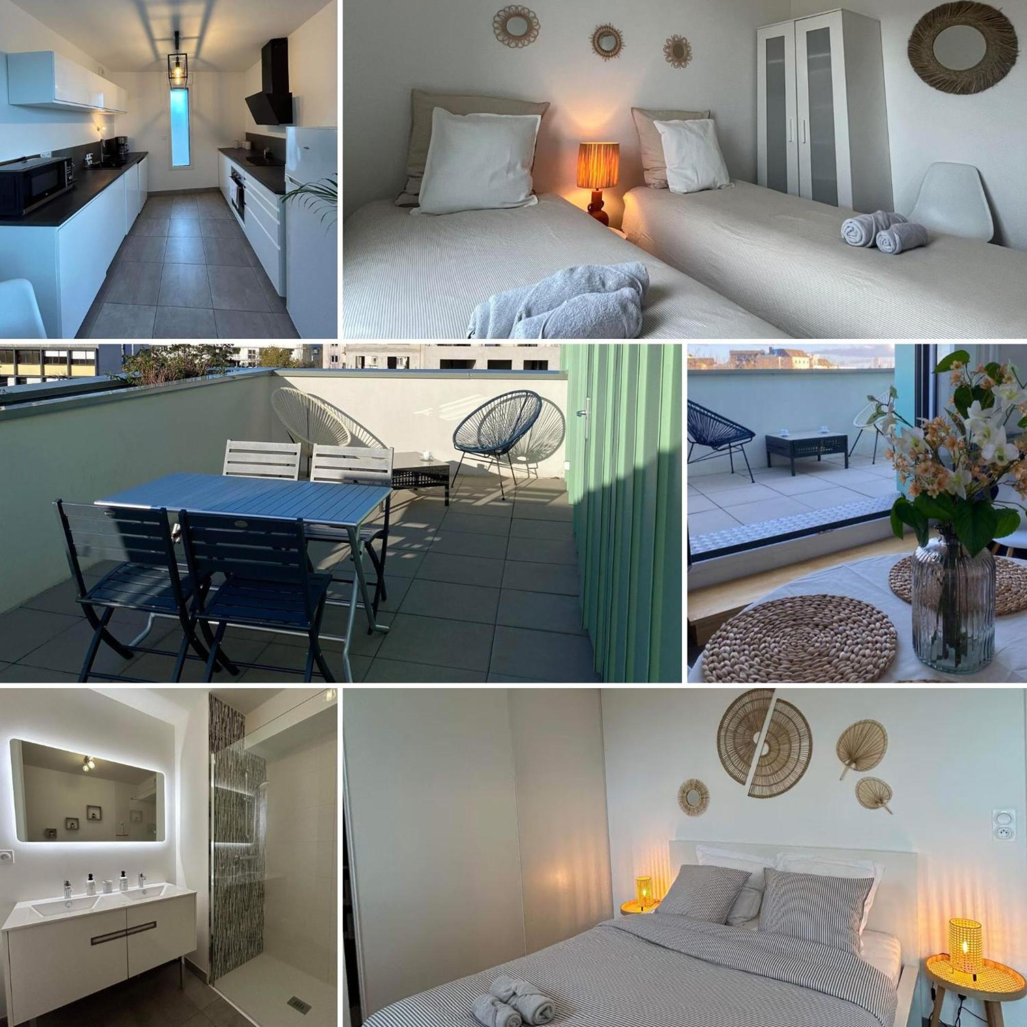 Appartamento Les Terrasses De Saint Martin Rennes Esterno foto