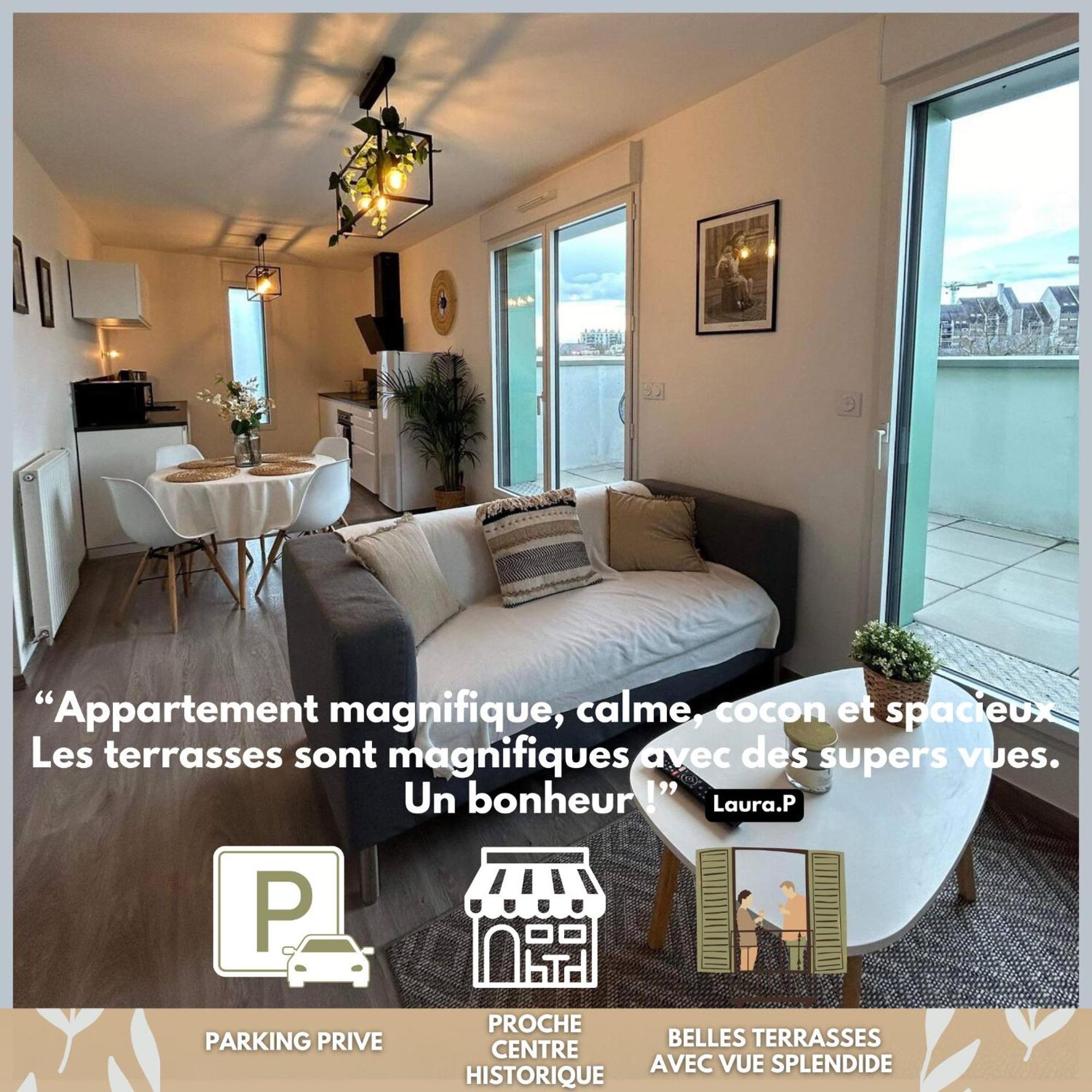 Appartamento Les Terrasses De Saint Martin Rennes Esterno foto